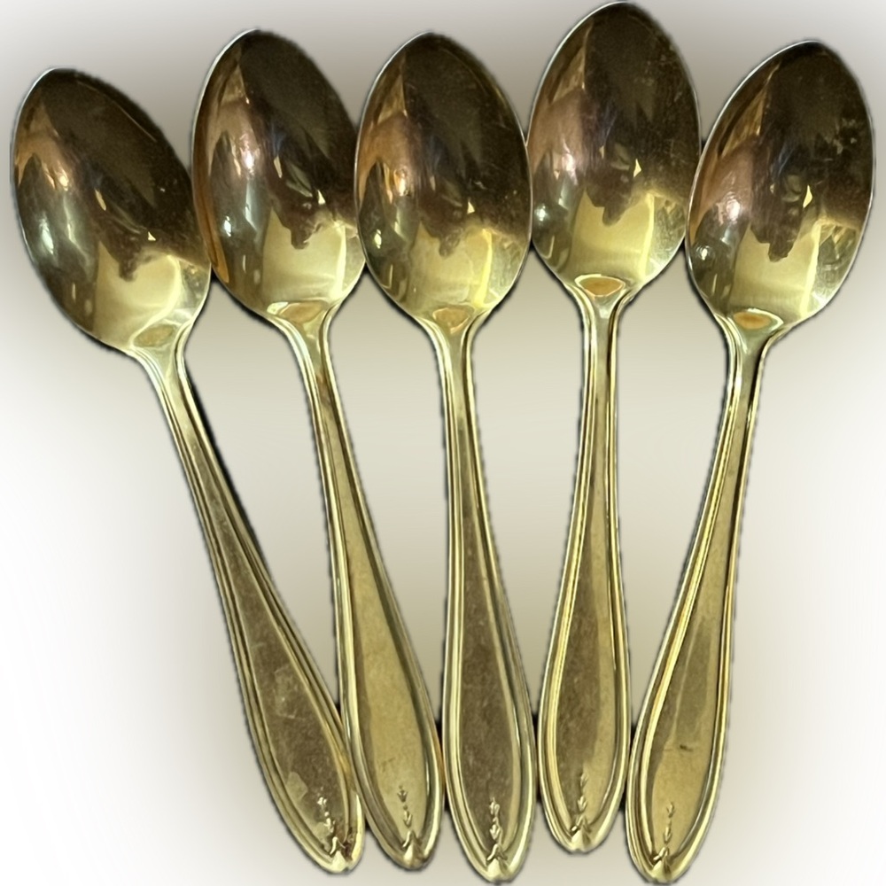 Set of 5 VTG McGlashan-Clarke Co. Spoons QUEEN’S PLATE Silverplate 1920s-1940s